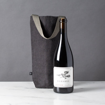 Fabric Wine Gift Bags, Set of 3, Assorted Colors-Wine Bags-Canvas-The Reluctant Trading Experiment
