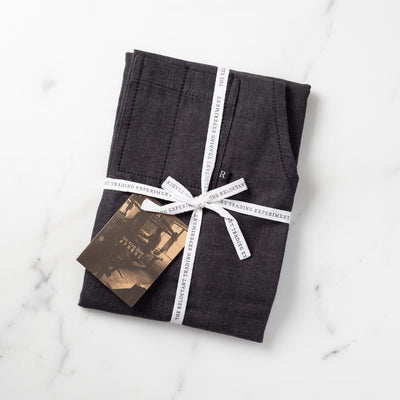 Charcoal Black Classic Bib Apron Suitable for Gift Giving Reluctant Trading