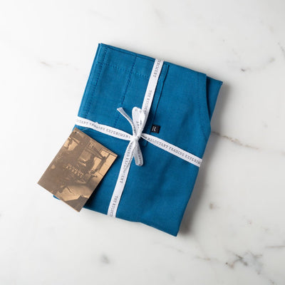 Gift Packaging Cross Back Chef Apron for Women, Men Sky Blue with Ice Men or Women Sky Blue Restaurant Wholesale Reluctant Trading