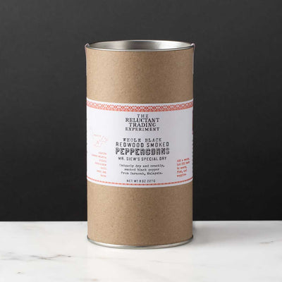 Smoked Black Peppercorns Malaysia 8oz Tube Redwood Hot Whole Mr. Siew