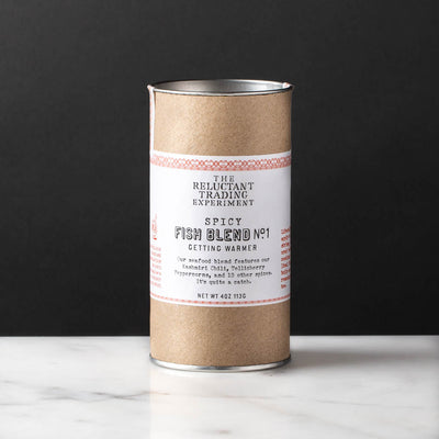 Spicy Fish Blend 15 spices Reluctant Trading 4oz Tube
