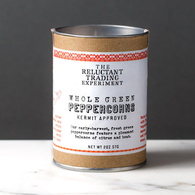 Whole Green Peppercorns in 2 oz Tubes fresh from India