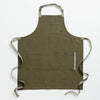 Chef's Apron, Olive Green with Tan Straps, Men or Women, Professional-The Reluctant Trading Experiment
