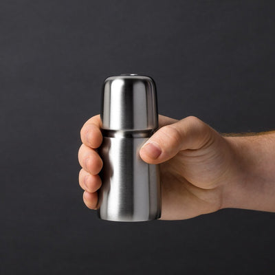 Jesper Stainless Steel Salt or Pepper Mill, 4.4”h-CrushGrind-The Reluctant Trading Experiment
