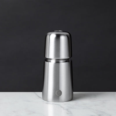 Jesper Stainless Steel Salt or Pepper Mill, 4.4”h-CrushGrind-The Reluctant Trading Experiment