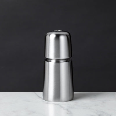 Jesper Stainless Steel Salt or Pepper Mill, 4.4”h-CrushGrind-The Reluctant Trading Experiment