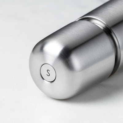 Jesper Stainless Steel Salt or Pepper Mill, 6.6h”-CrushGrind-The Reluctant Trading Experiment