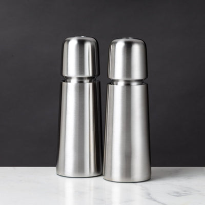 Jesper Stainless Steel Salt or Pepper Mill, 6.6h”-CrushGrind-The Reluctant Trading Experiment