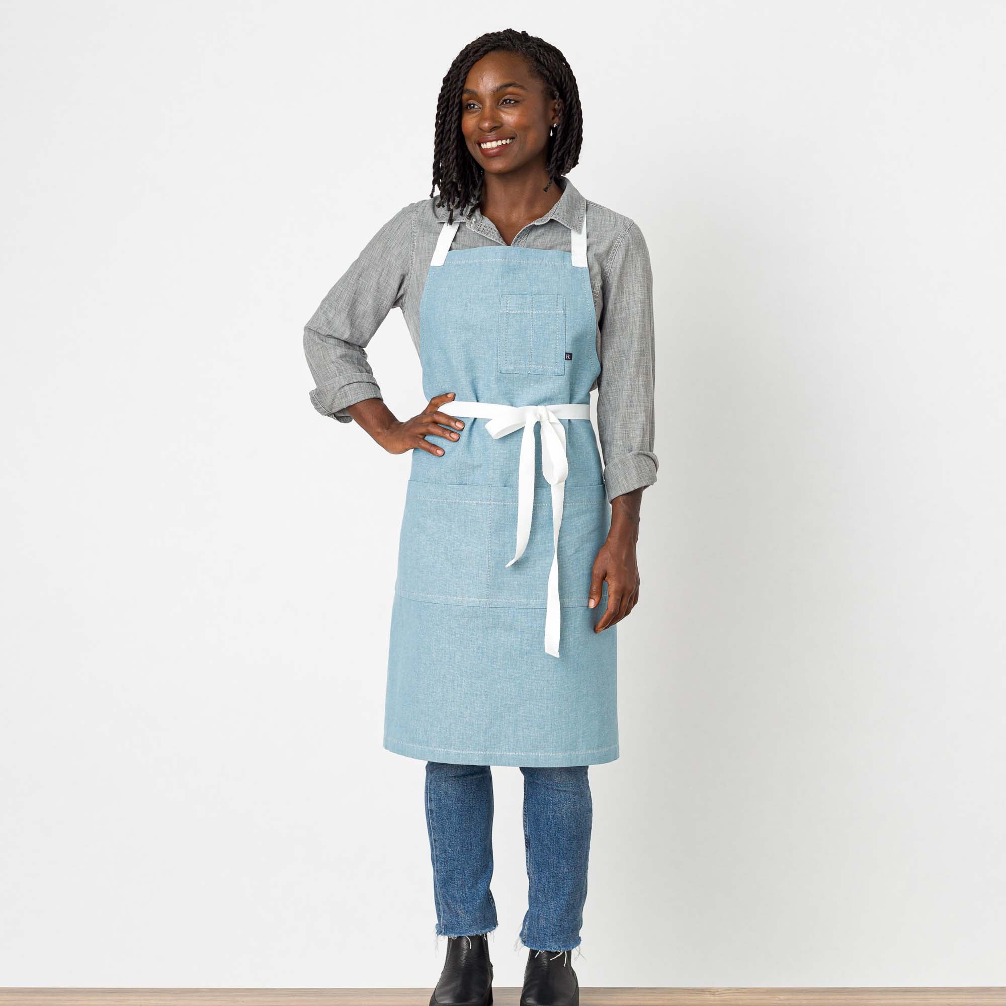 Chef Apron, Powder Blue, Men, Women, Classic Bib, Best Reviews Chef Apron, Powder Blue, Men, Women, Classic Bib, Best Reviews