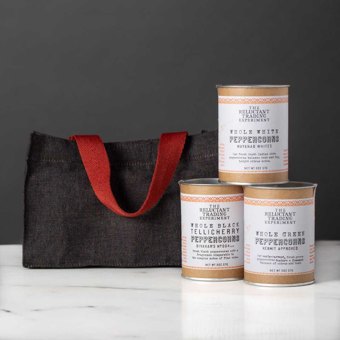 Divakar's Indian Peppercorn Trio Gift Bag