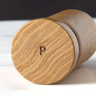 Helsinki Pepper and Salt Mill Set, Oak, 5.4"