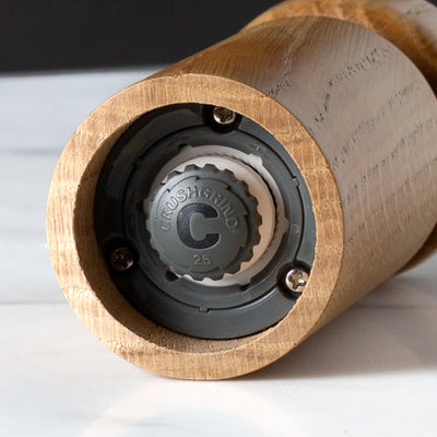 Helsinki Pepper and Salt Mill Set, Oak, 5.4"