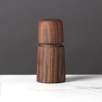 Jesper Mini Pepper or Salt Dark Walnut Mill, 4.4"h