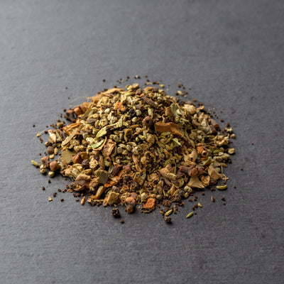 Bollywood Theater Authentic Indian Masala Chai Loose Leaf Tea featuring Reluctant Trading spices fresh from India