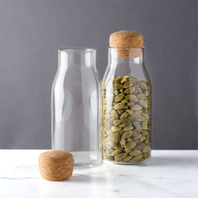 Kinto Bottlit 300ml Modern Spice Jar with Cork