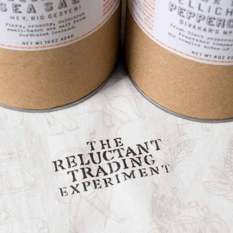 Large Icelandic Salt and Tellicherry Peppercorn Gift Set The