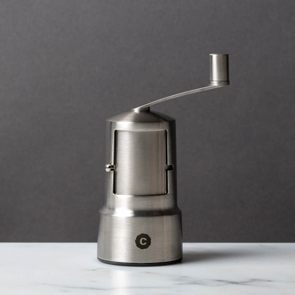 Stainless steel hand black pepper grinder