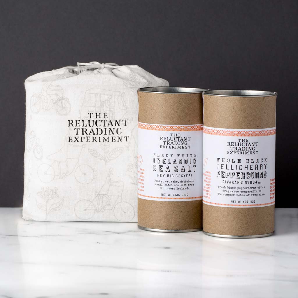 Olive Chef Apron + Tellicherry Pepper & Icelandic Salt Gift Set - The  Reluctant Trading Experiment