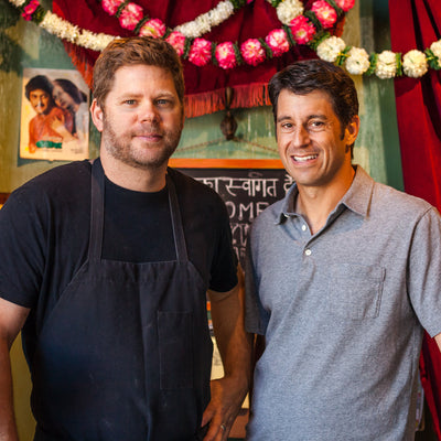 Chef Troy MacLarty of Bollywood Theater and Scott Eirinberg Reluctant Trading Experiment