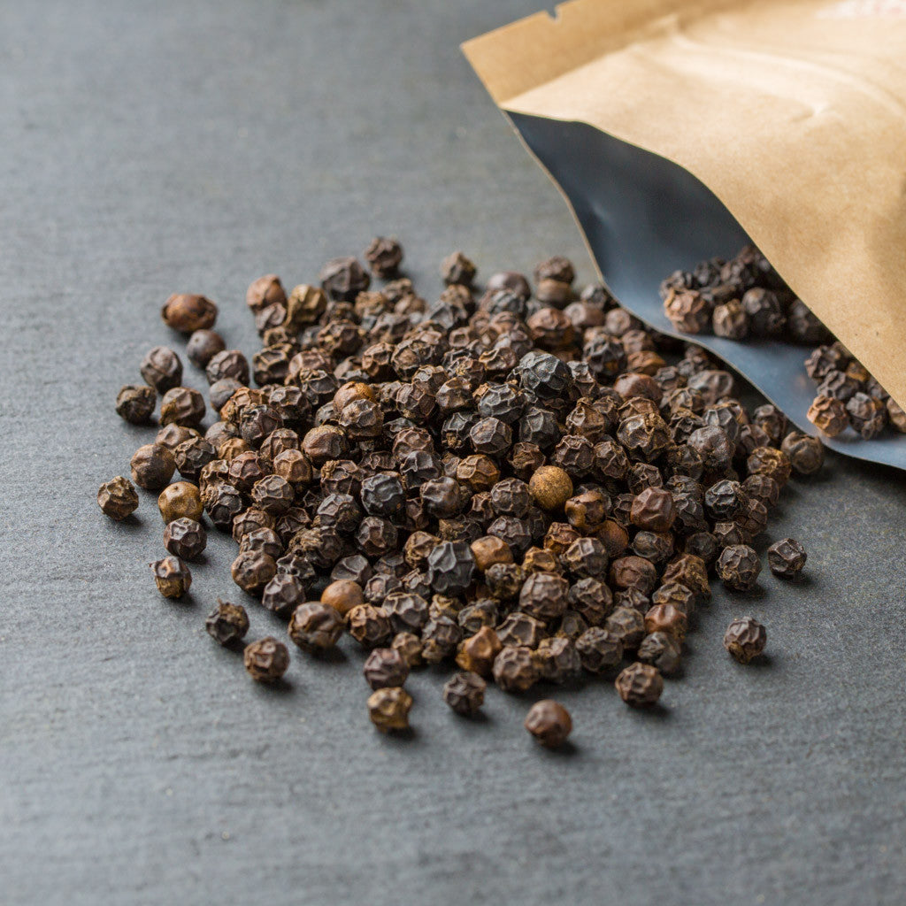 The Organic Pantry - USDA Organic Whole Black Tellicherry Peppercorns- –  The Spice Lab